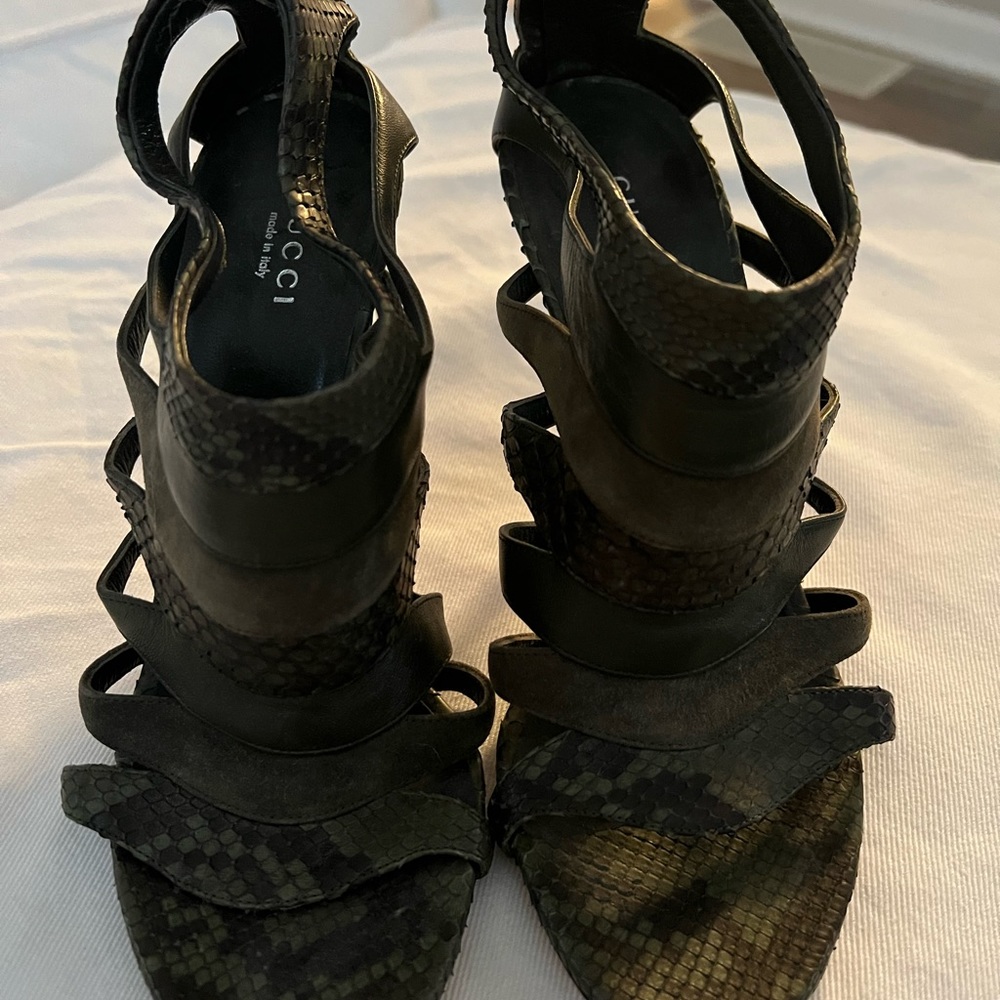 Gucci Snakeskin heels